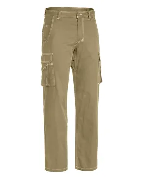 *11 Pocket Mens Cool Lightweight Cargo Pants* - Khaki