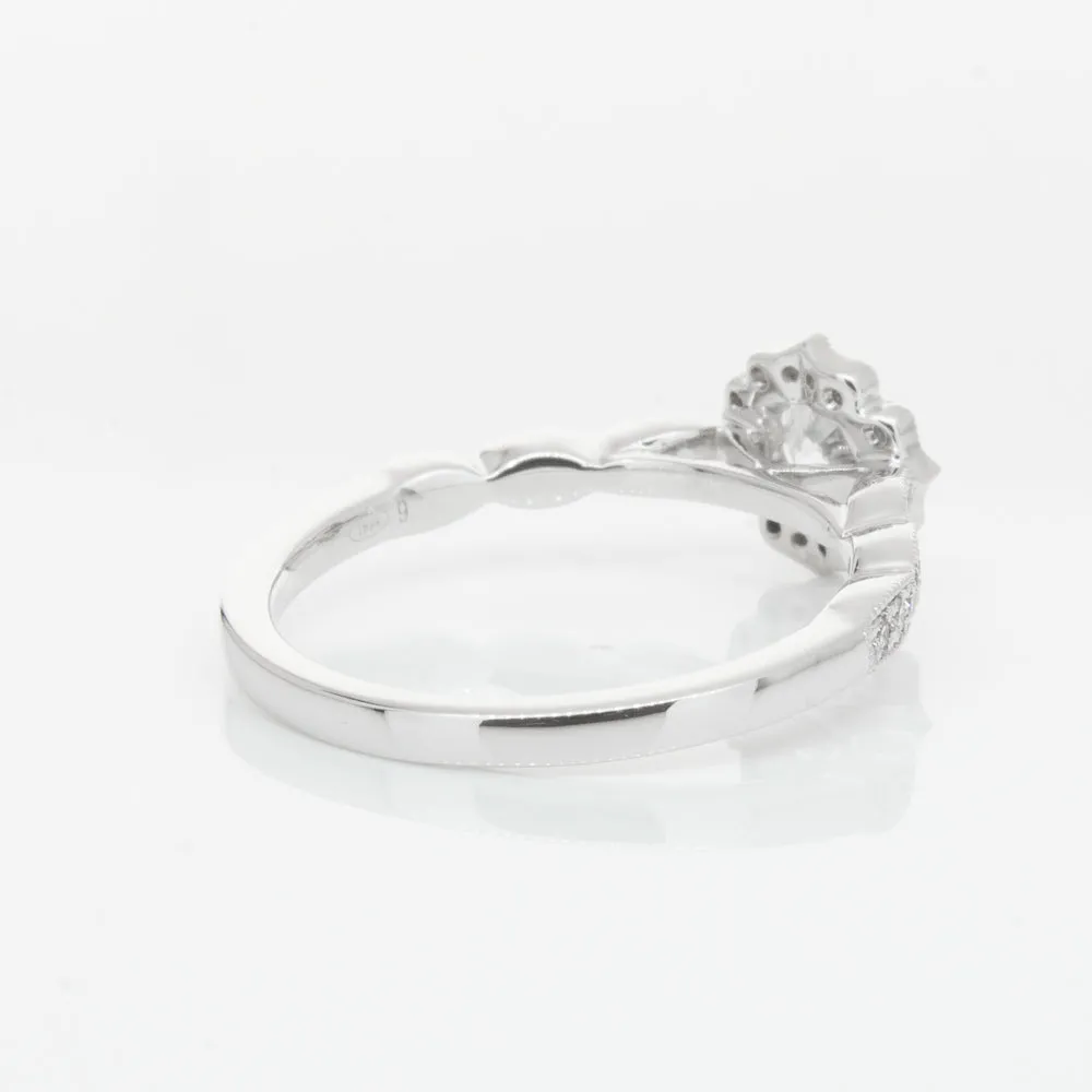 18ct White Gold .30ct Diamond Paramount Ring