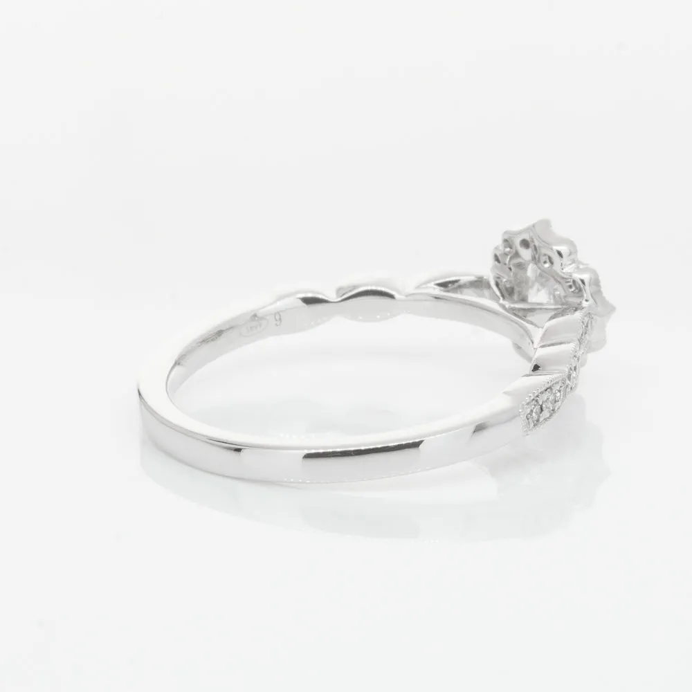 18ct White Gold .30ct Diamond Paramount Ring