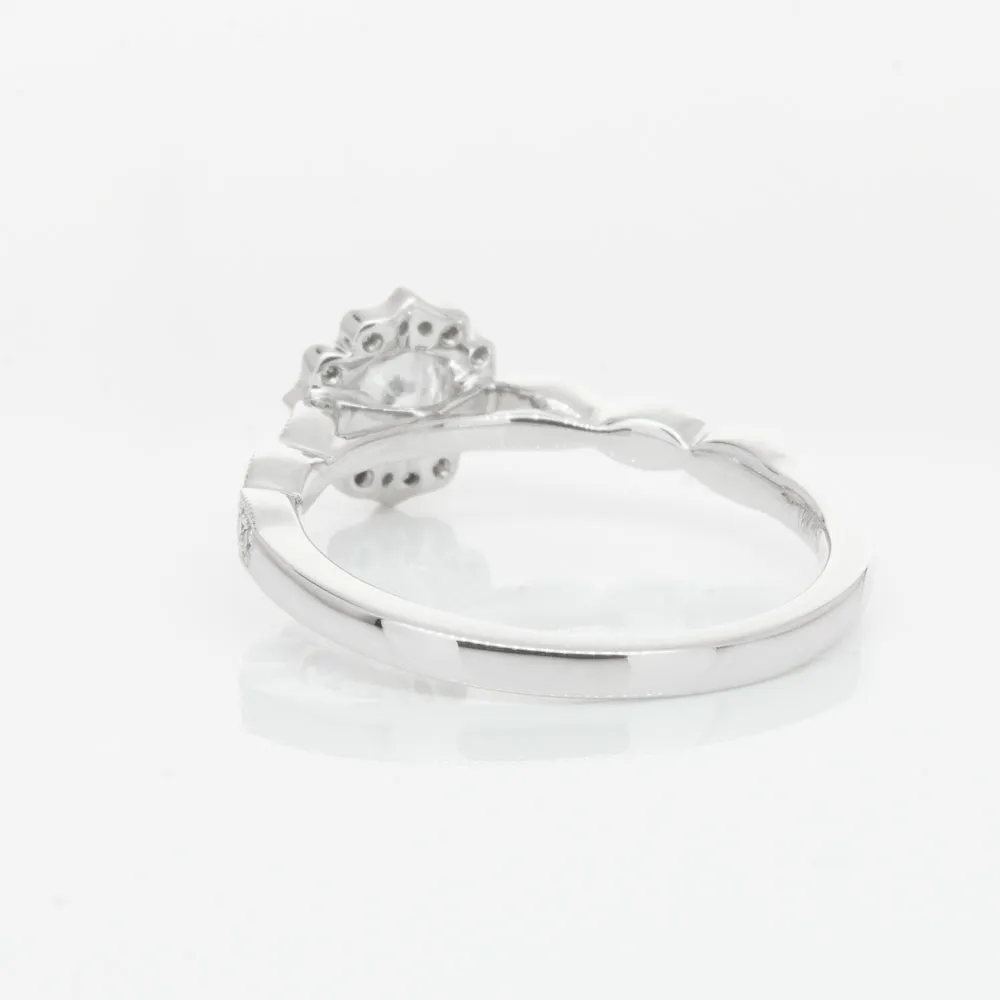 18ct White Gold .30ct Diamond Paramount Ring