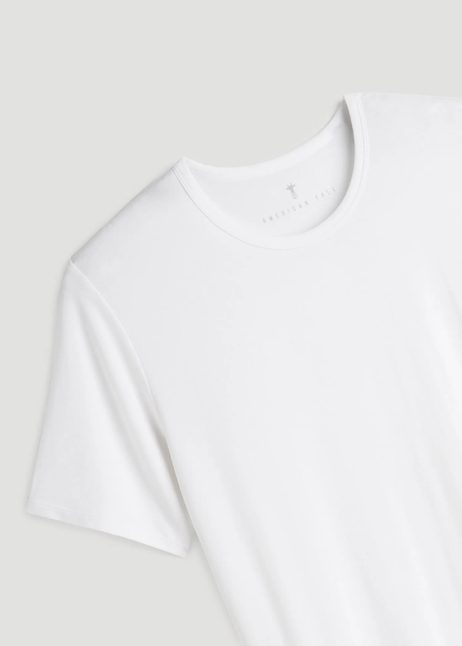 2 Pack Luxe Modal Crewneck Undershirt in White