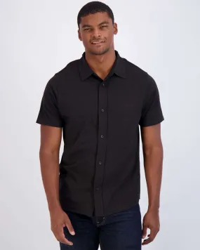 3 Pack: Men's Regular Fit Short Sleeve Button Down Shirt (Available in Big & Tall)