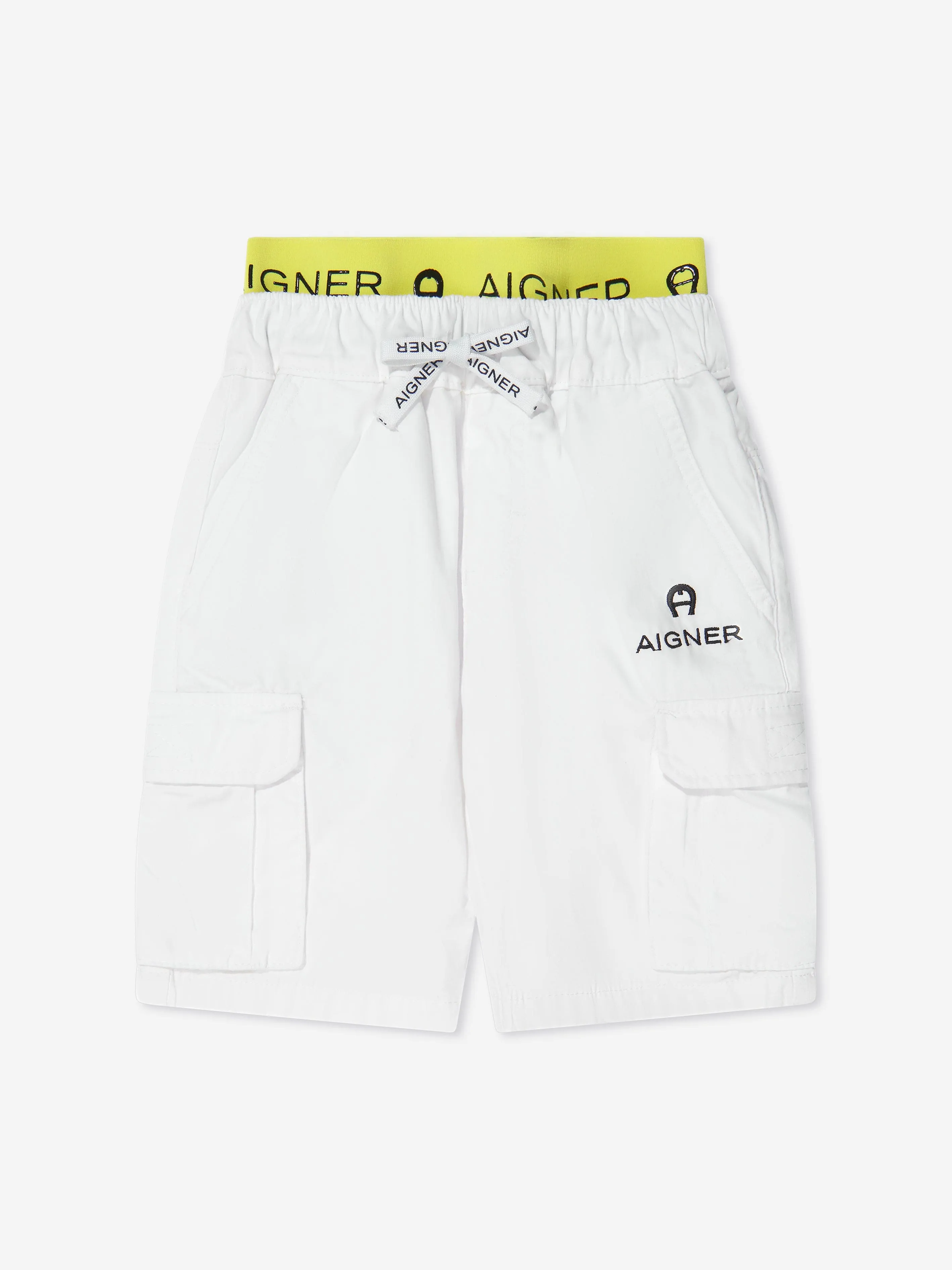 Aigner Boys T-Shirt And Shorts Set in Blue