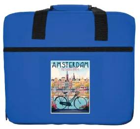 Amsterdam Netherlands Design A Souvenir Destination Seat Cushion