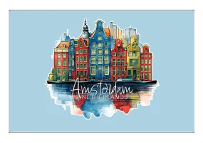 Amsterdam Netherlands Design C Souvenir 2x3-Inch Fridge Magnet