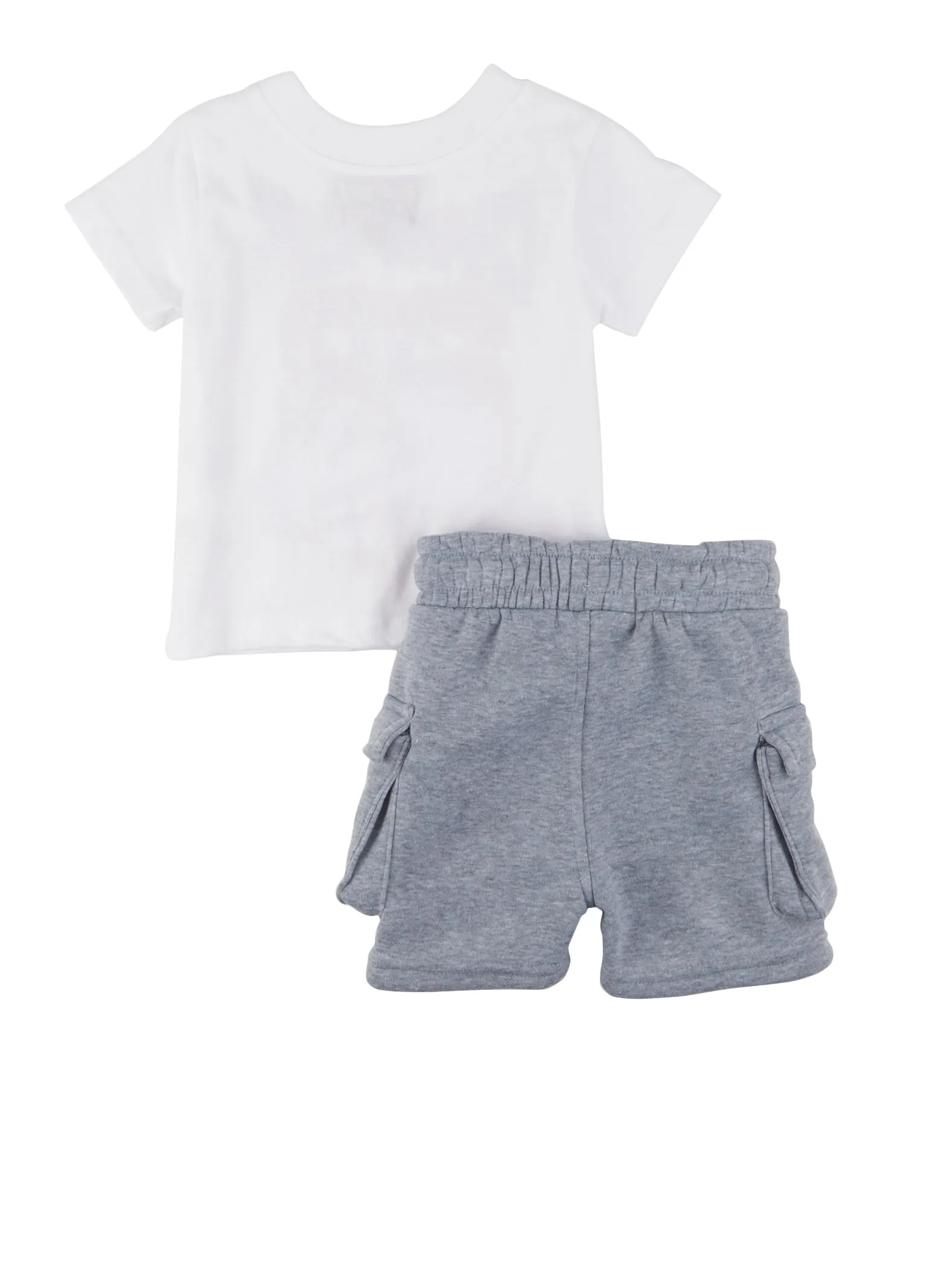 Baby Boys 0-9M Champions Graphic Tee and Cargo Shorts