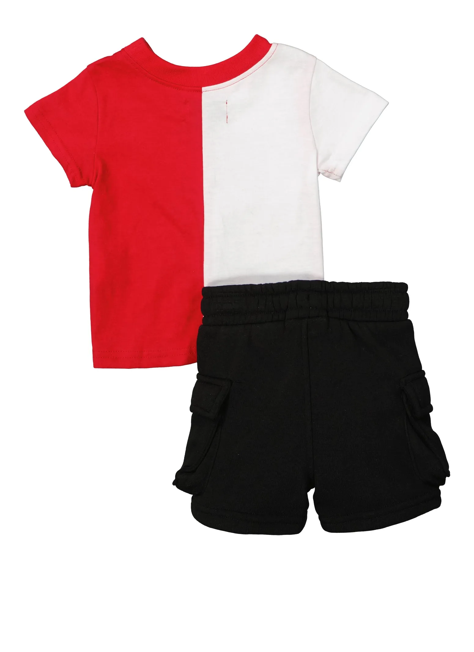 Baby Boys 0-9M GOAT 23 Graphic Tee and Cargo Shorts