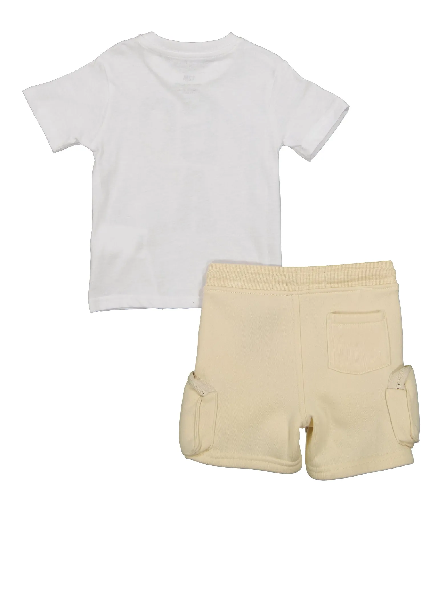 Baby Boys 12-24M Goat Graphic Tee and Shorts