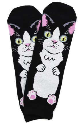 Black Cat Nap Socks