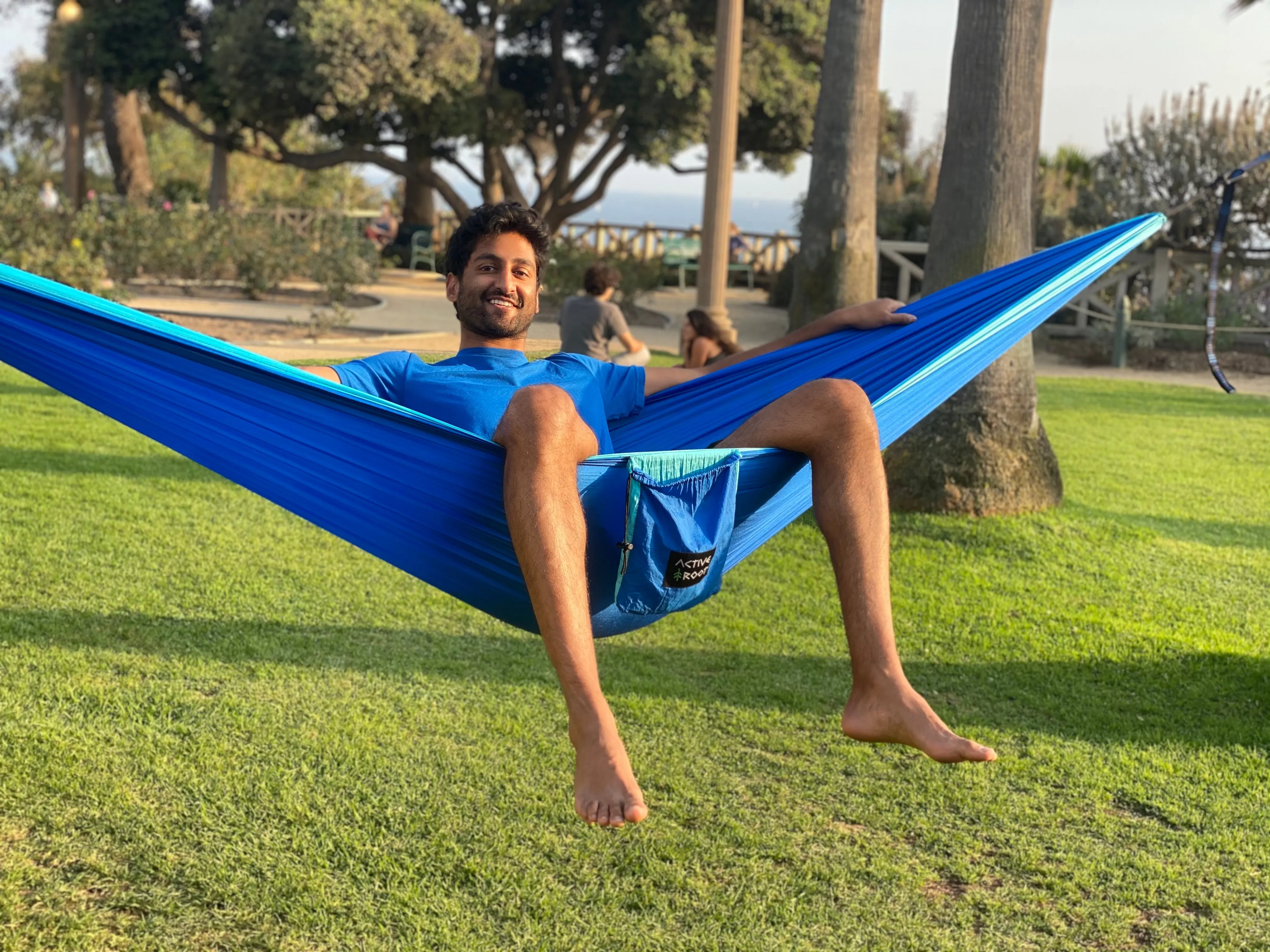 Blue/Light Blue Hammock