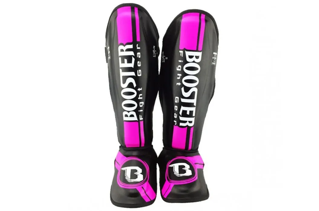 Booster Shin Guards BSG V3 Black Pink