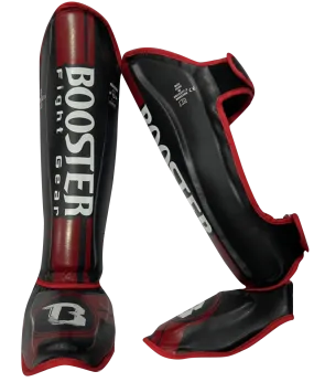 Booster Shin Guards BSG V3 Black Red