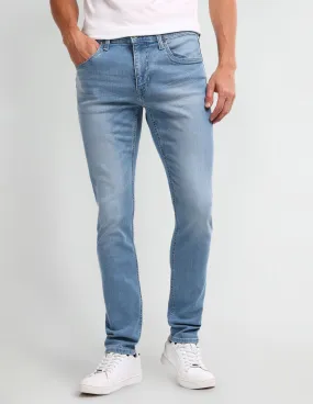 Brandon Slim Tapered Blue Jeans