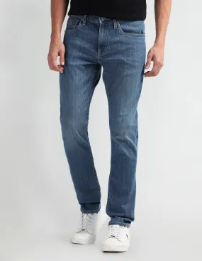 Brandon Slim Tapered Fit Blue Jeans