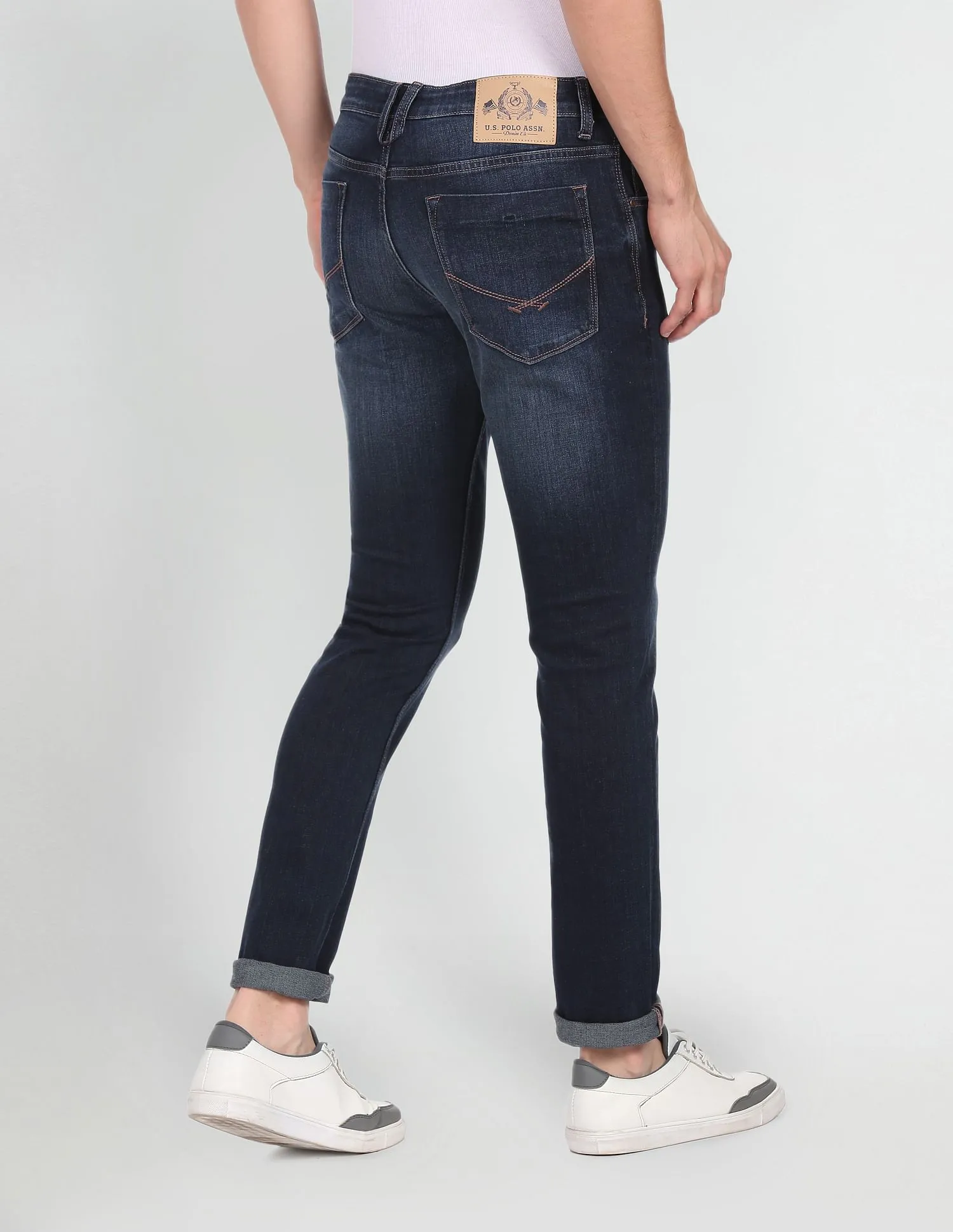 Brandon Slim Tapered Fit Dark Wash Jeans