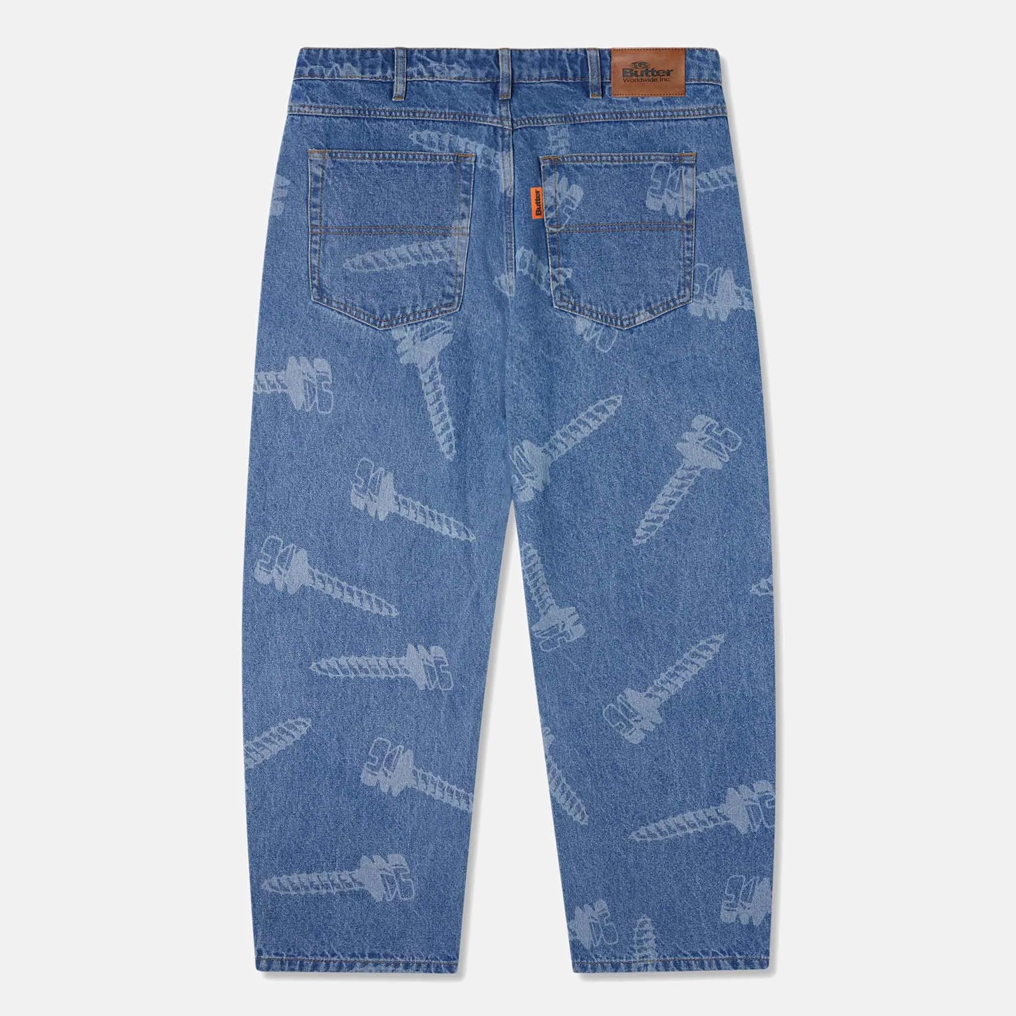 Butter Goods - Screw Denim Jeans - Washed Indigo