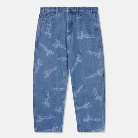 Butter Goods - Screw Denim Jeans - Washed Indigo