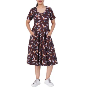 Cicadas Twirl Dress