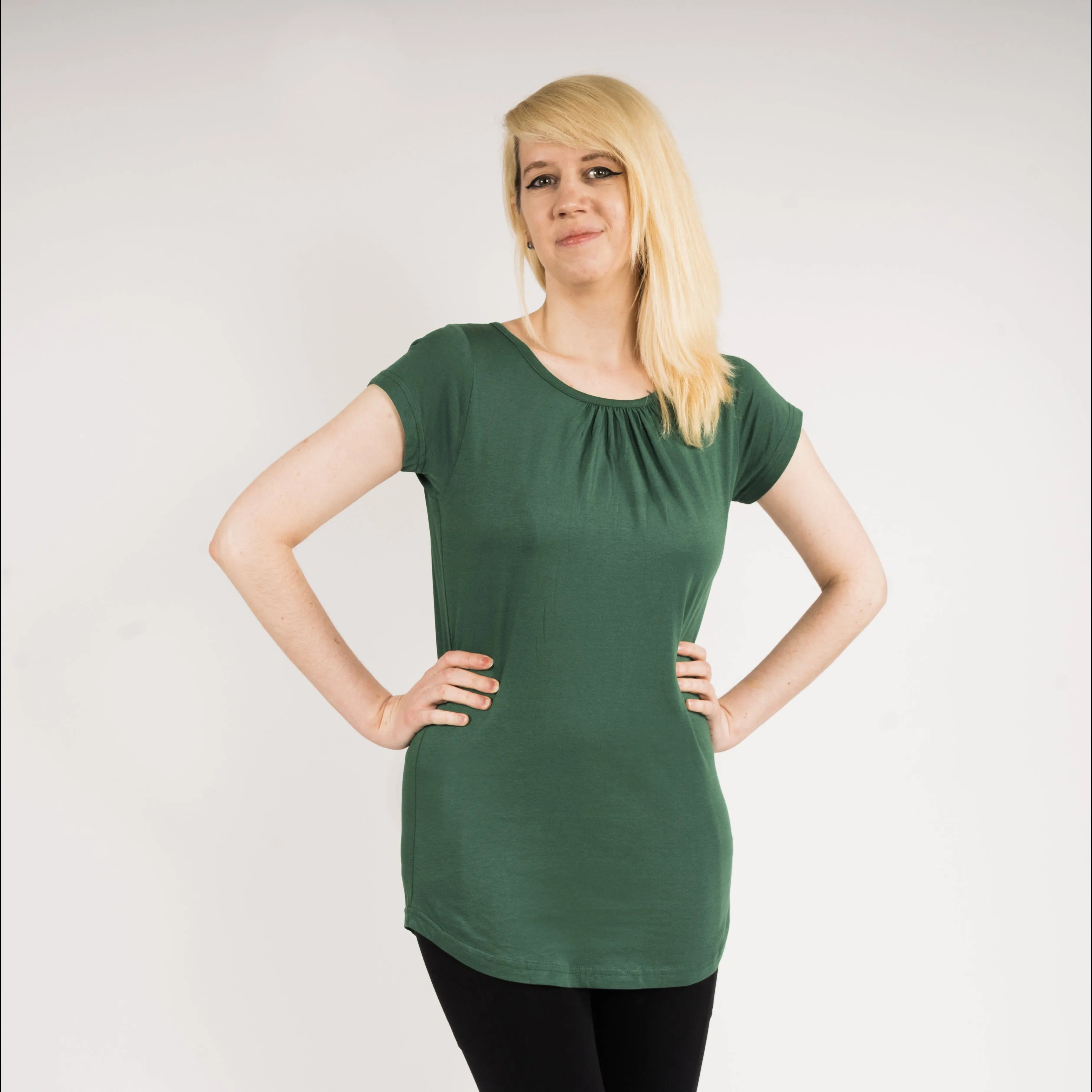 Dark Green Ida Top [FINAL SALE]