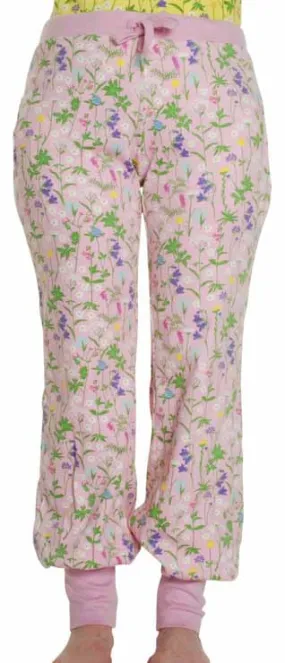 DUNS Adult Baggy Pants - Wild Flowers Pink