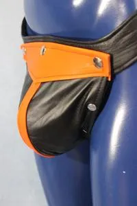 Jockstrap with Interchangeable Codpiece (Colored Highlights)