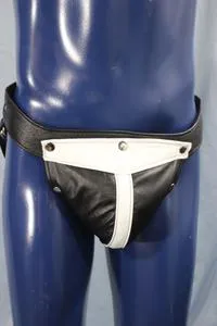 Jockstrap with Interchangeable Codpiece (Colored Highlights)