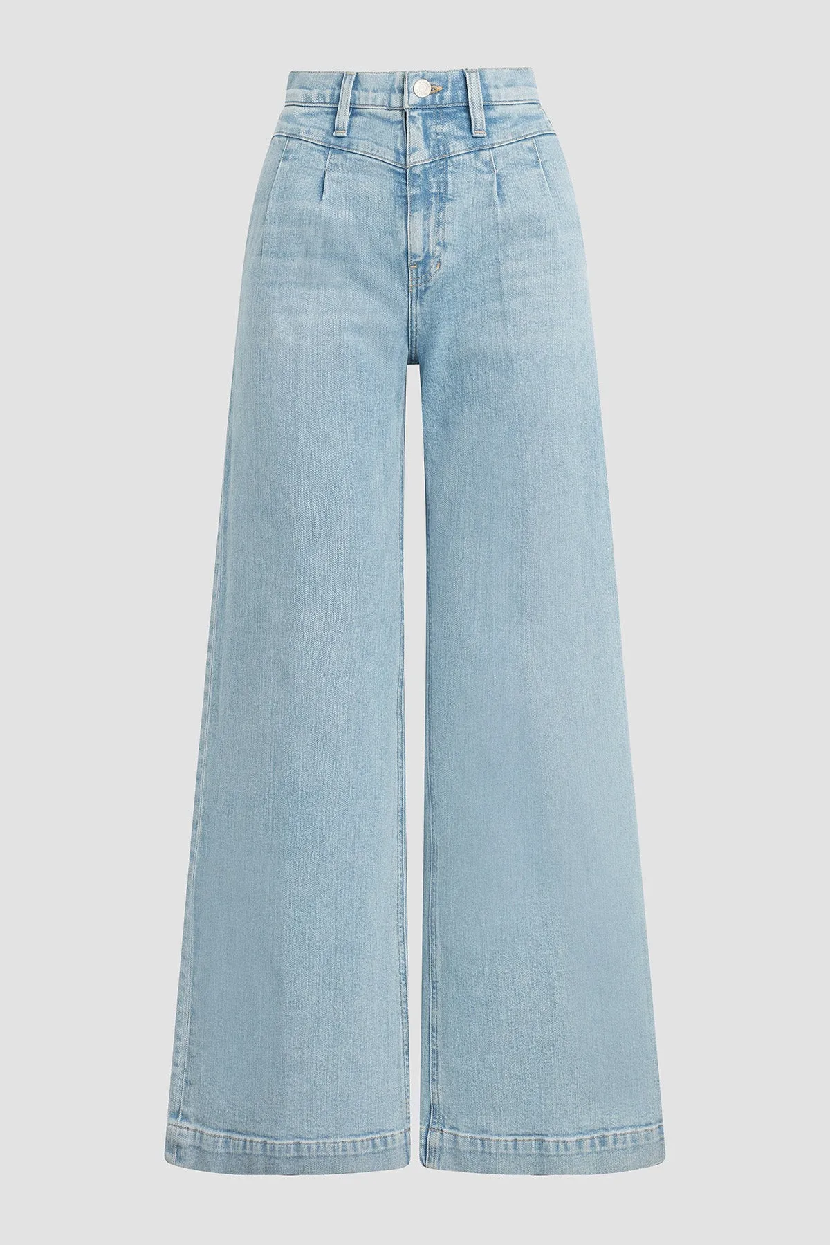 Jodie Seamed Front Yoke Wide Leg Jean