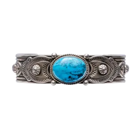 Kingman Turquoise Cuff | Larson L. Lee