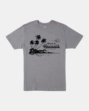 Luau Vista Tee - Smoke