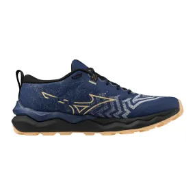 Mizuno Wave Daichi 8 (Womens) - Estate Blue/Apricot Ice/Black