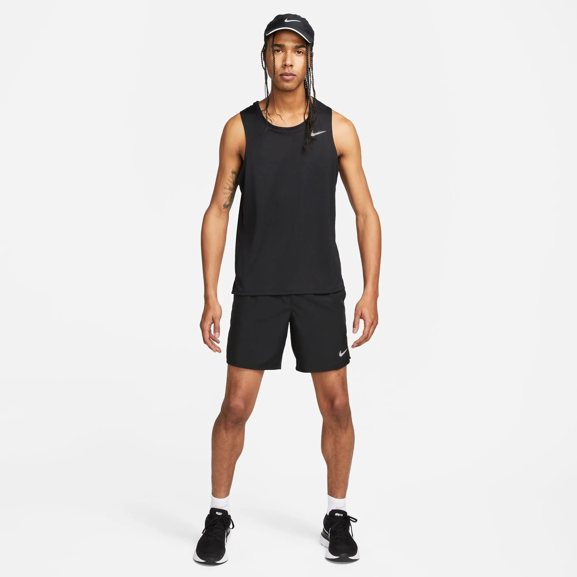 Nike Men's Dri-FIT Miler Tank Black