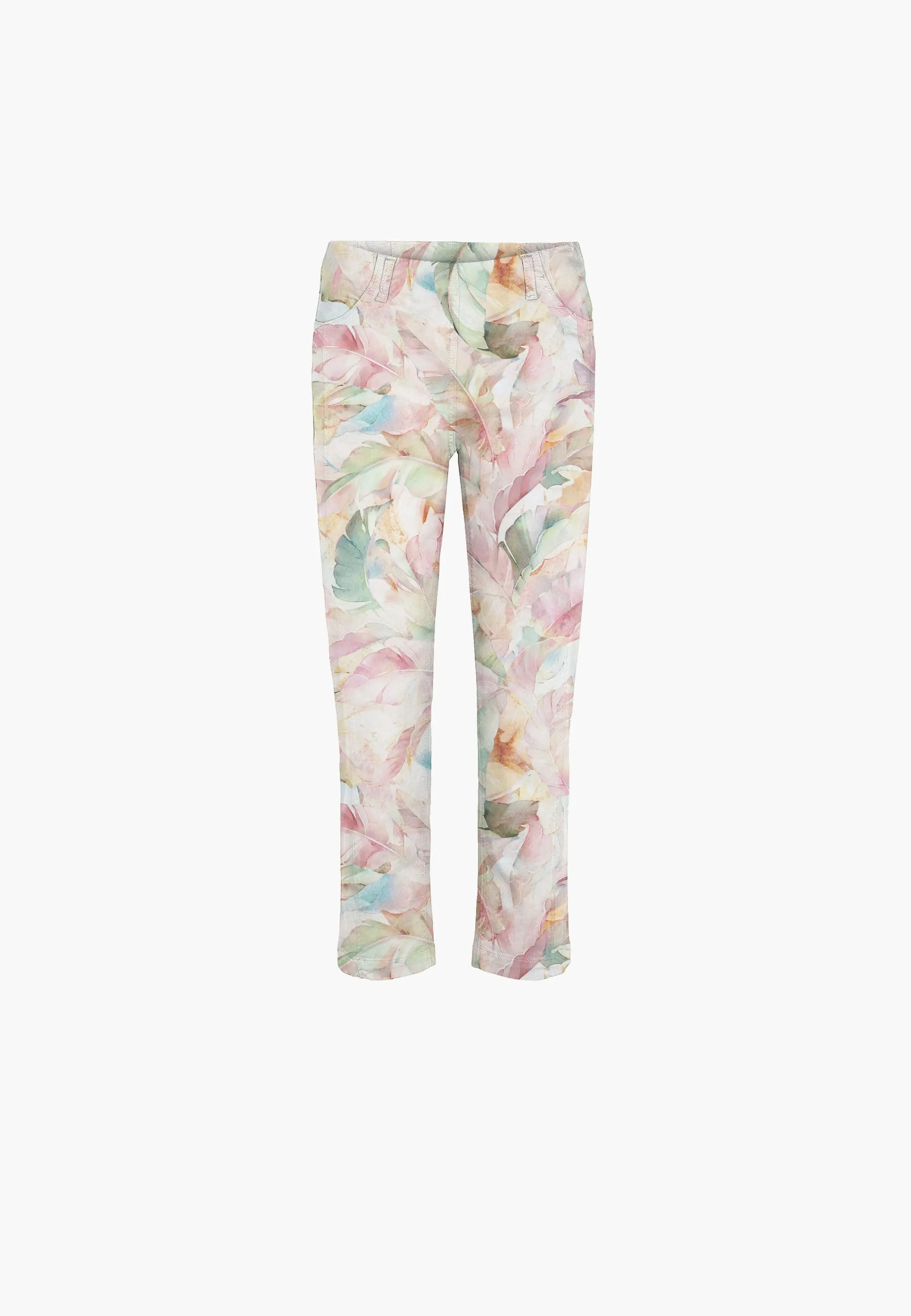 Piper Pure Regular Crop - Feather Print