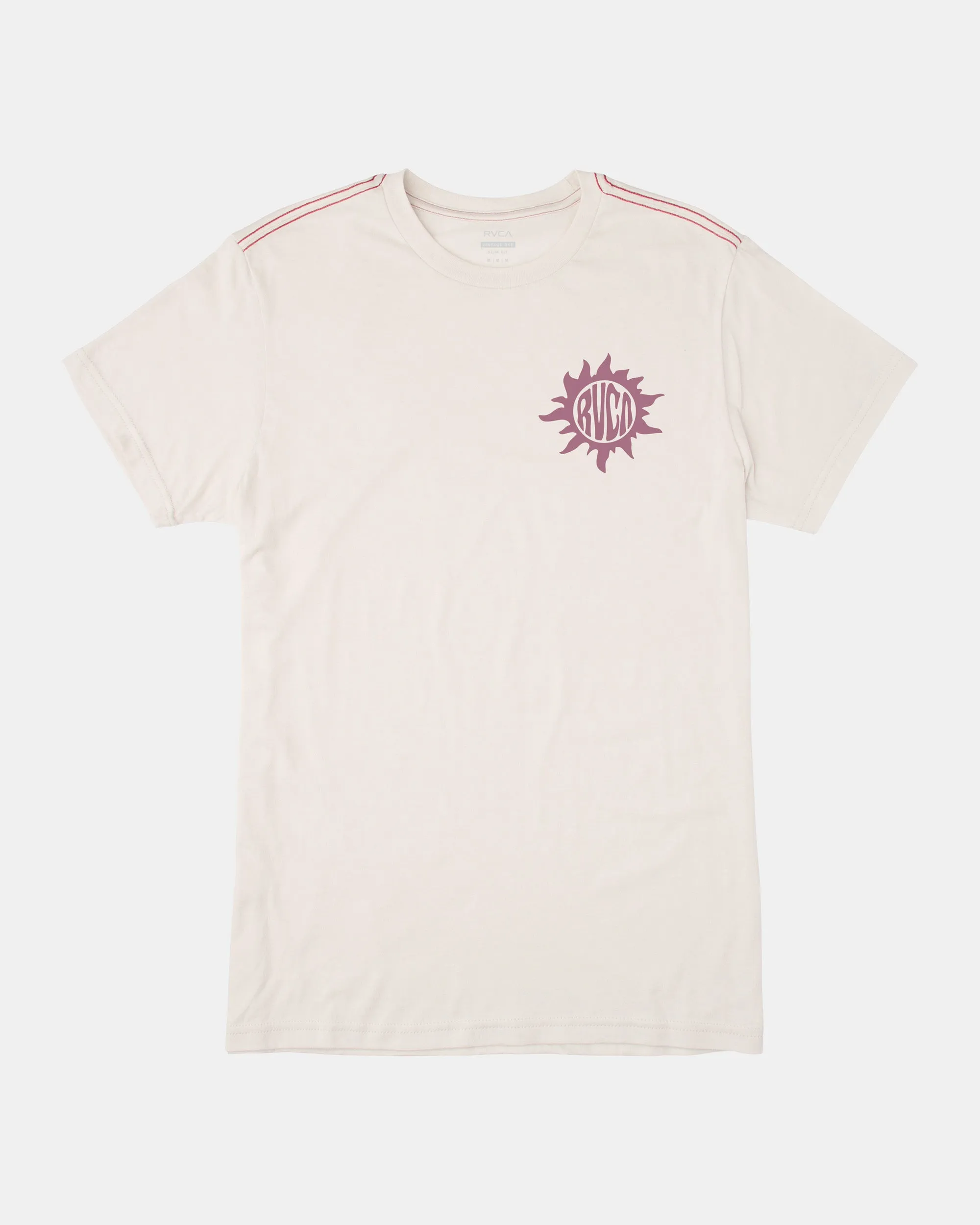 Sun Stamp Tee - Antique White