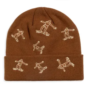 Thrasher - Gonz Pattern Beanie (Brown)