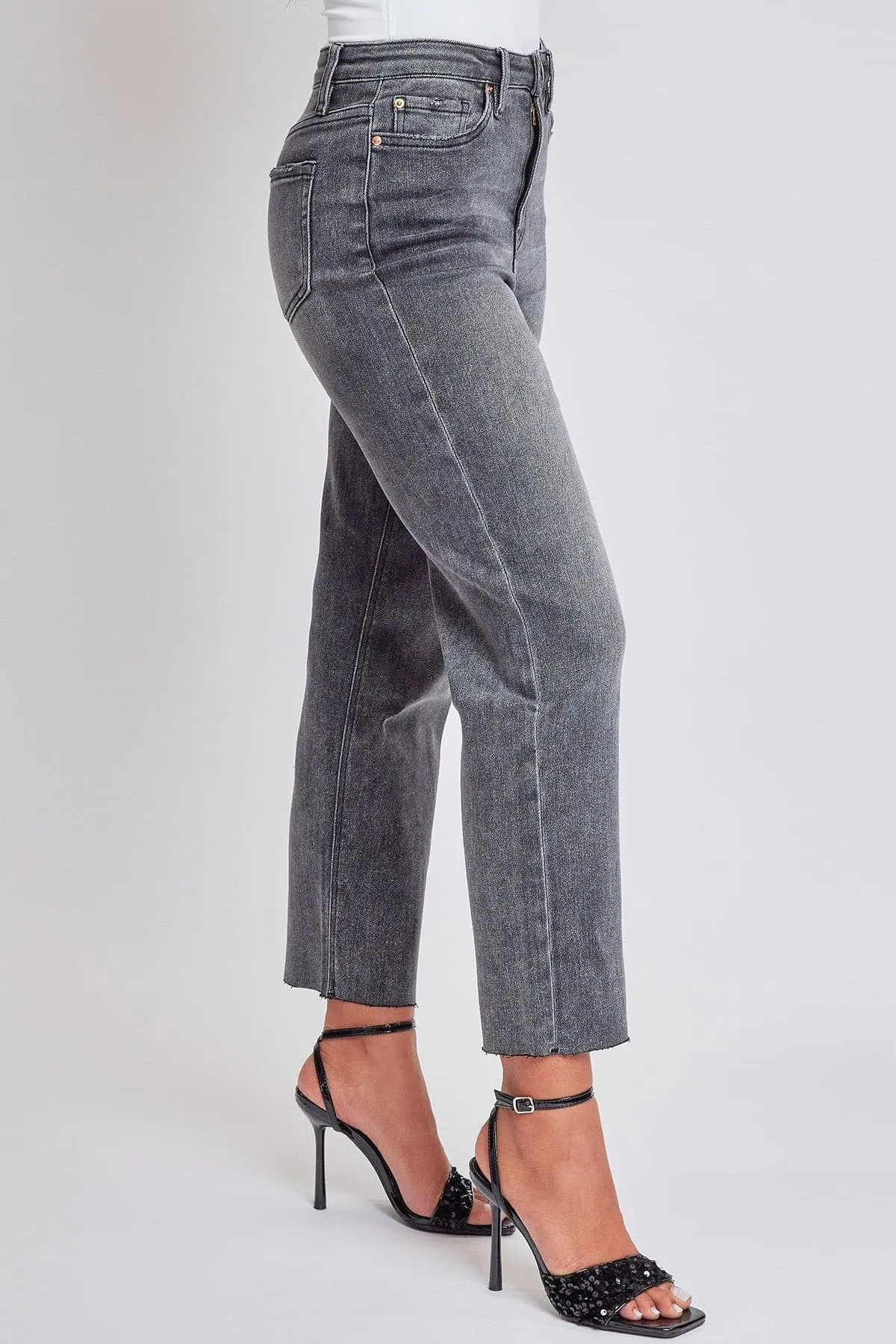 Women's Cropped Straight Leg Jeans