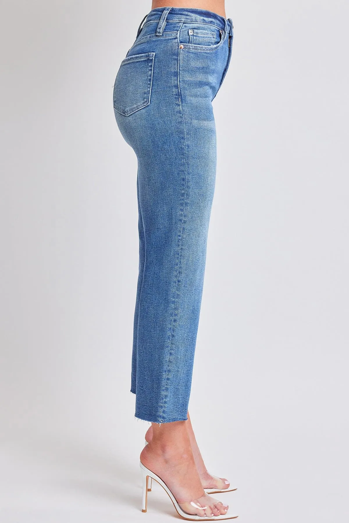 Women's Cropped Straight Leg Jeans