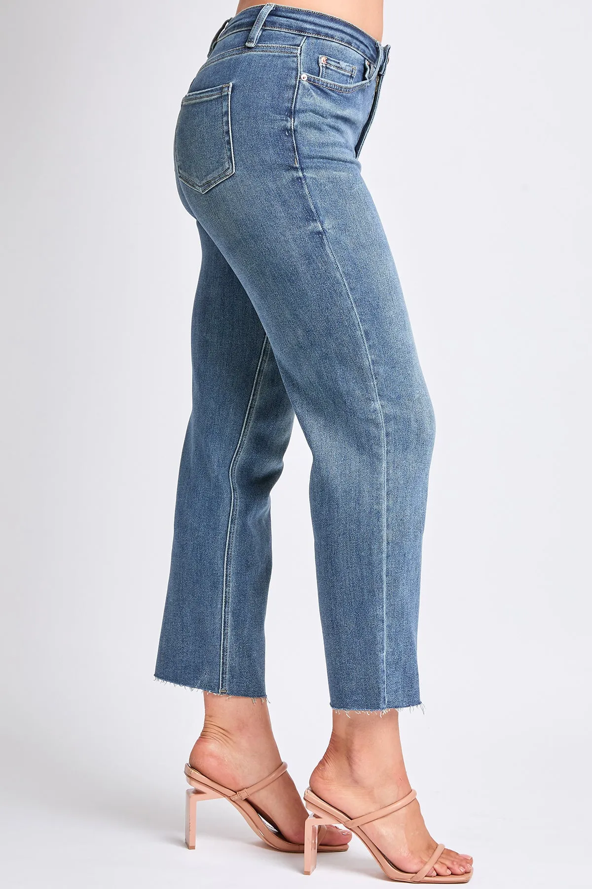 Women's Cropped Straight Leg Jeans