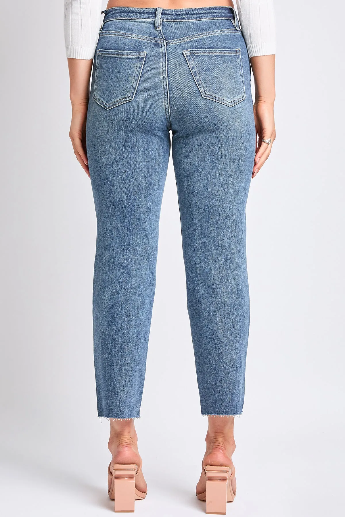 Women's Cropped Straight Leg Jeans