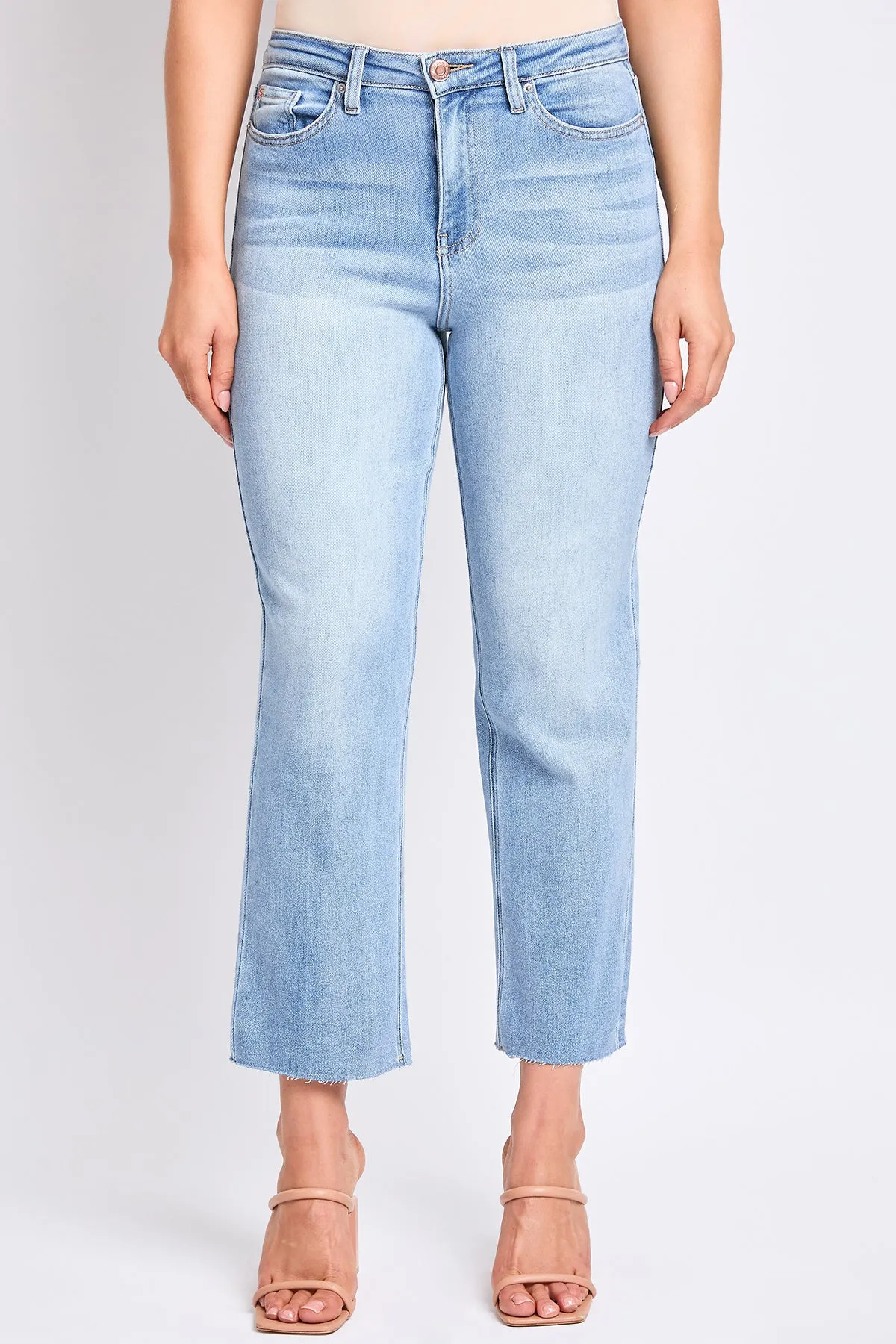 Women's Cropped Straight Leg Jeans