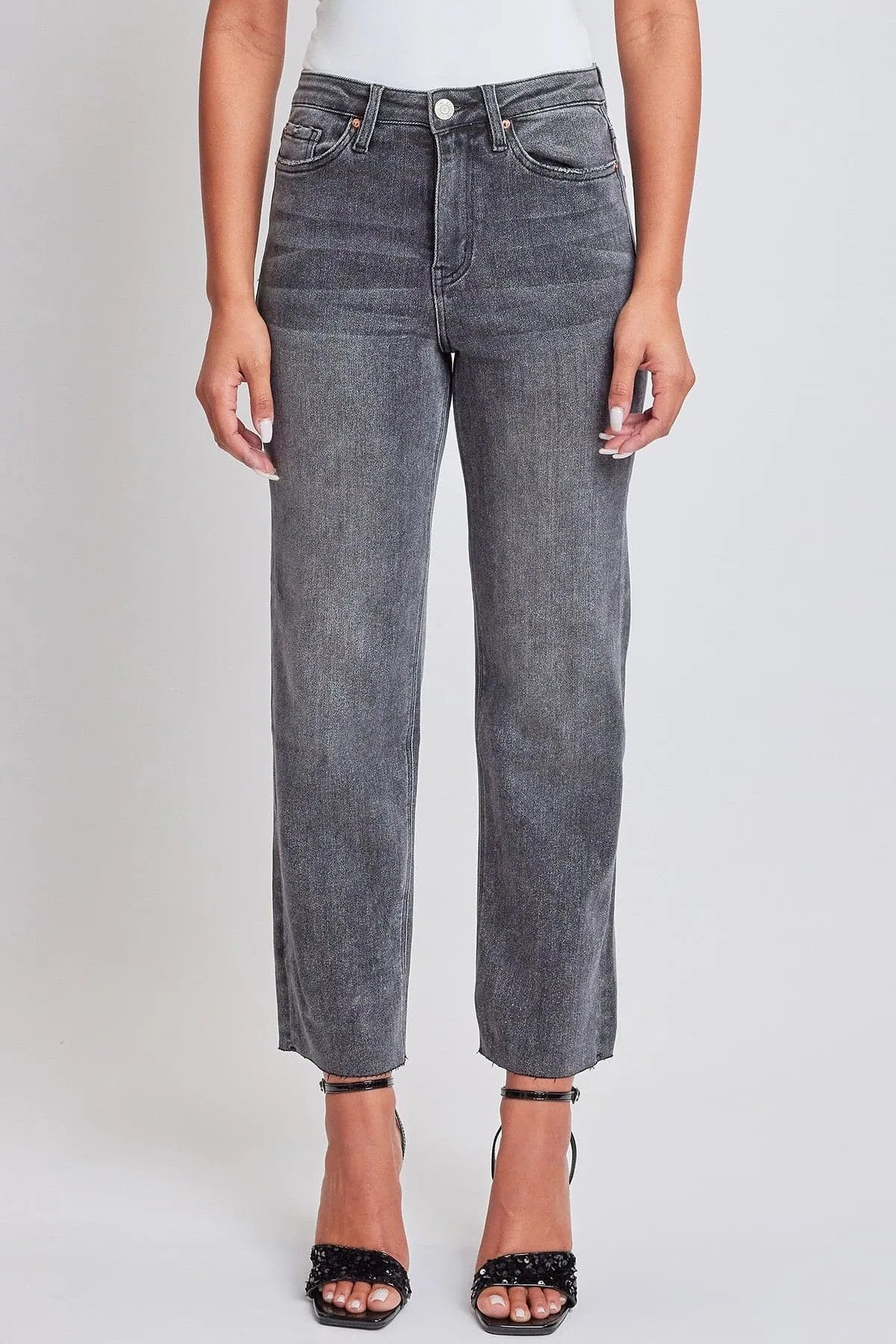 Women's Cropped Straight Leg Jeans